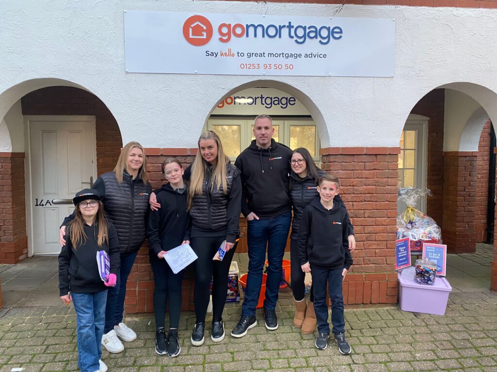 GoMortgage Team at the 2023 Christmas Light Switch on and Fundraiser
